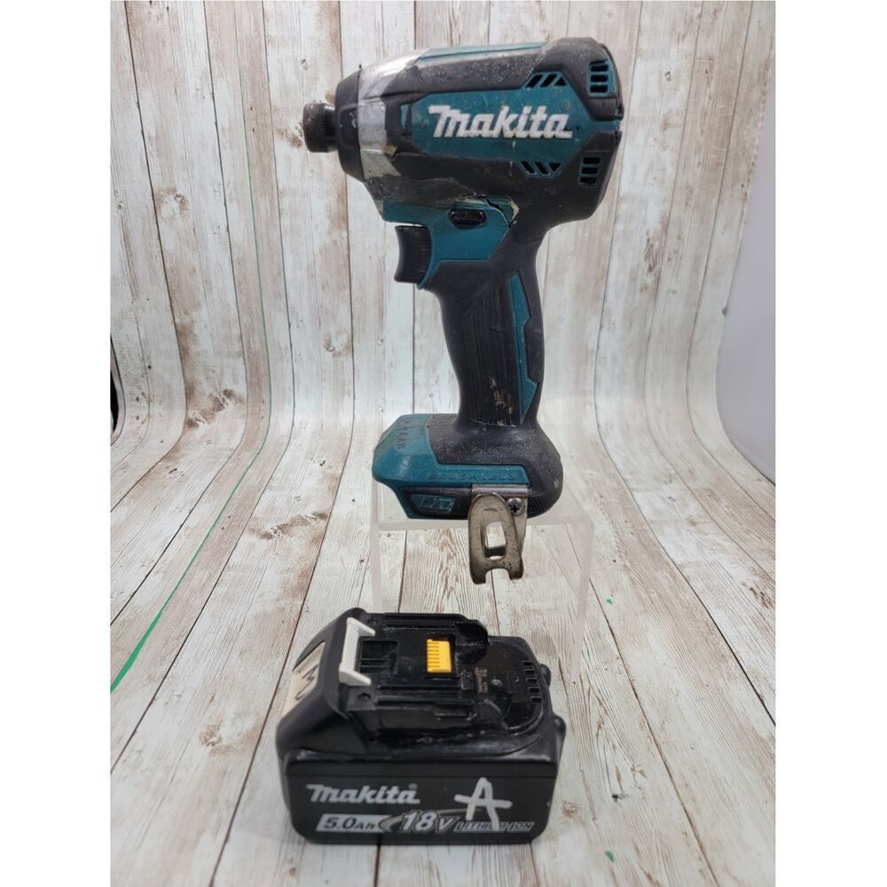 Makita XDT13 18V Lithium-Ion Brushless Impact Driver W/ 5.0Ah Battery No Charger